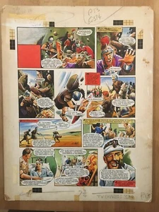 Biggles - Planche originale - TBE - Bild 1 von 1