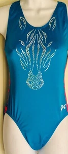GK ZEBRA SPARKLE ADULT LARGE GYMNASTIC DANCE RACERBACK SPANGLEZ LEOTARD AL NWT! - Picture 1 of 7