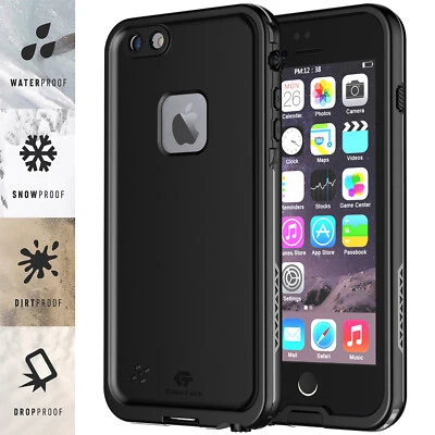 For Apple iPhone 6 / 6s Plus Case Waterproof Shockproof Cover w/Screen Protector - Image 1 of 4