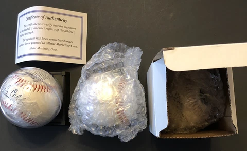 Allstar Marketing Corp Replica Signature Commemorative Collectible Baseball NIB Cover