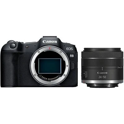 Canon EOS R8 mit RF 24-50mm F4.5-6.3 IS STM neuwertiger Rückläufer, 2 Jahre G... - Bild 1 von 4