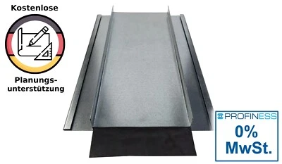PROFINESS 0% MwSt. Universeller Ersatzziegel für div. Ziegelmodelle inkl. Schaumkoffkeil