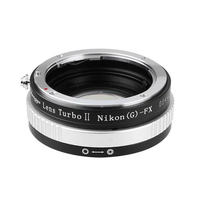New version! Lens Turbo II adapter for Nikon F(G) mount lens to FUJIFILM X-Pro2 - Image 1 of 4