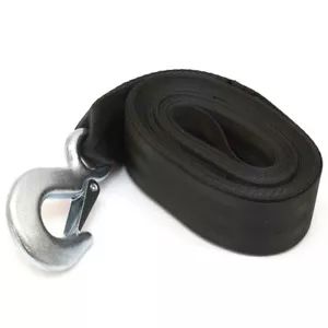 Shoreline Boat Winch Strap SL52333 | 2 Inch x 20 FT Black 1666 Lbs - Bild 1 von 3
