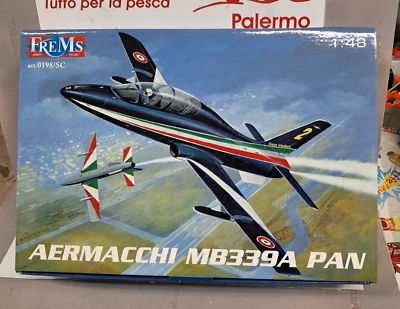 FREMS AERMACCHI MB 339 A  PAN FRECCE TRICOLORI ART.198SC - Immagine 1 di 2
