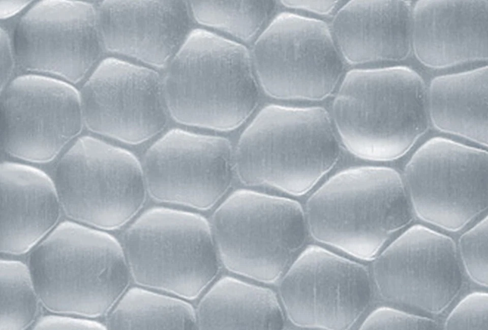 Strukturblech Alu gehämmert - 250 X 500 X 0 5mm