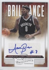 2012-13 Panini Brilliance Marks of Brilliance /199 Andray Blatche #94 Auto