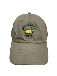 Masters Golfmütze 2013 Augusta National Khaki Baseballmütze Mütze 100 % Baumwolle - Bild 1 von 9