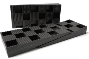 20 - 500 Stück Fensterkeile Montagekeile Keile Türkeile Kunststoffkeile schwarz - Bild 1 von 6