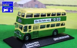Atlas 00 Scale Leyland PD3 Queen Mary, Southdown Bus, Metal Model - Picture 1 of 3