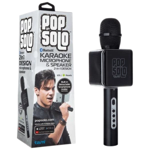 Tzumi PopSolo – Rechargeable Bluetooth Karaoke Microphone and Voice Mixer with S - Picture 1 of 10