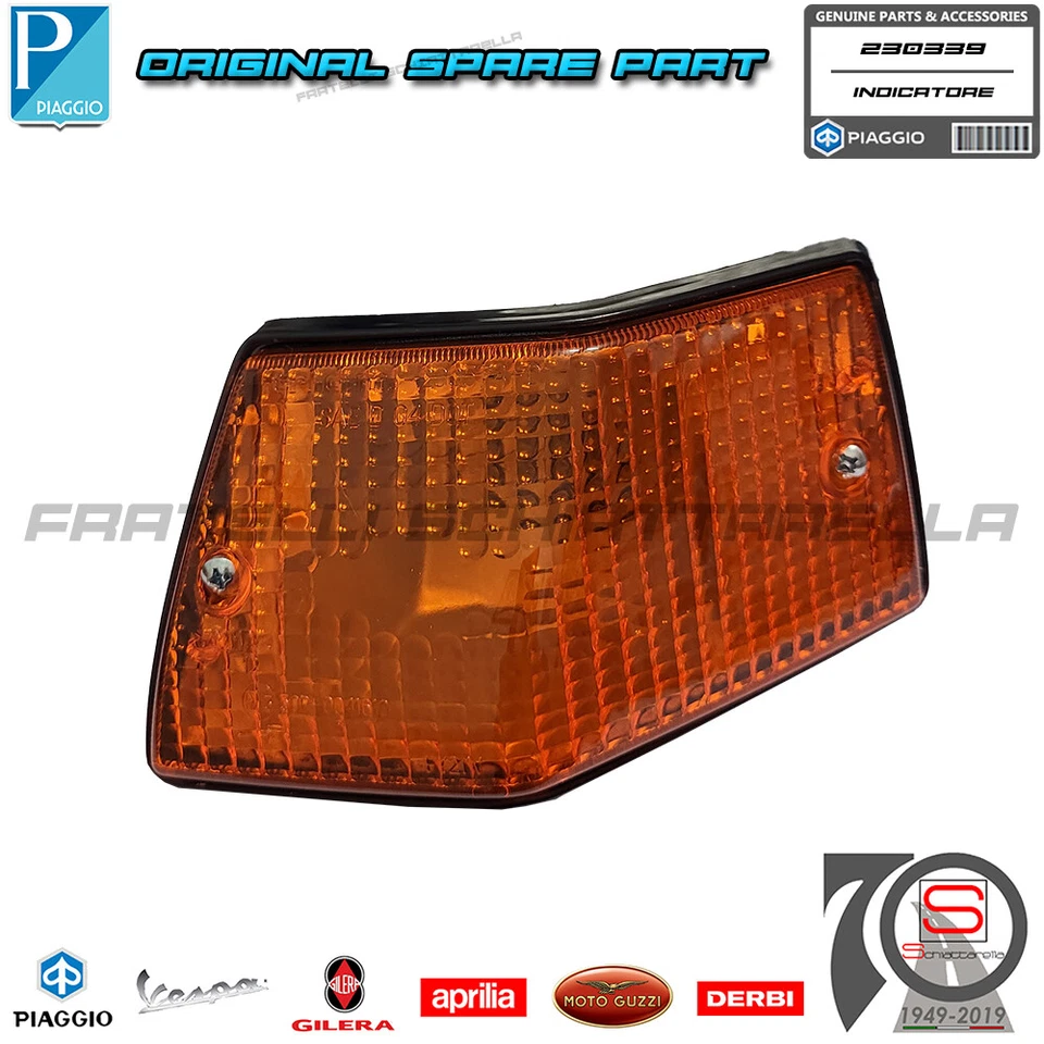 FANALE FRECCIA VESPA P 150 200 POSTERIORE DX ORIGINALE PIAGGIO 230339