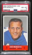 1968 Topps Stand Ups Don Meredith Dallas Cowboys PSA 8 NM-MT 7072