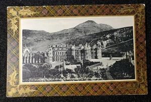 Edinburgh, Scotland UK - Holyrood Palace & Arthur Seat Vintage - Picture 1 of 2