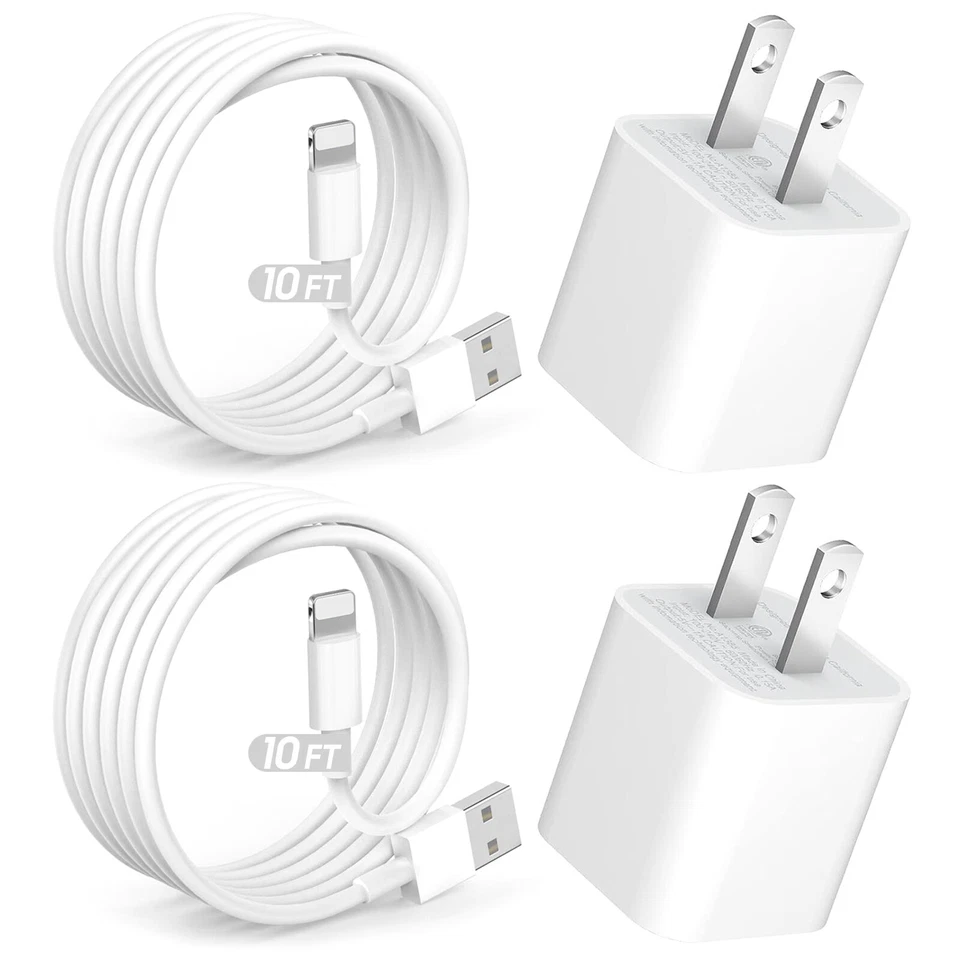 Original USB Fast Charger For iPhone 14 13 12 11 Pro Max XS 8 Type C Cable - Image 1 of 1