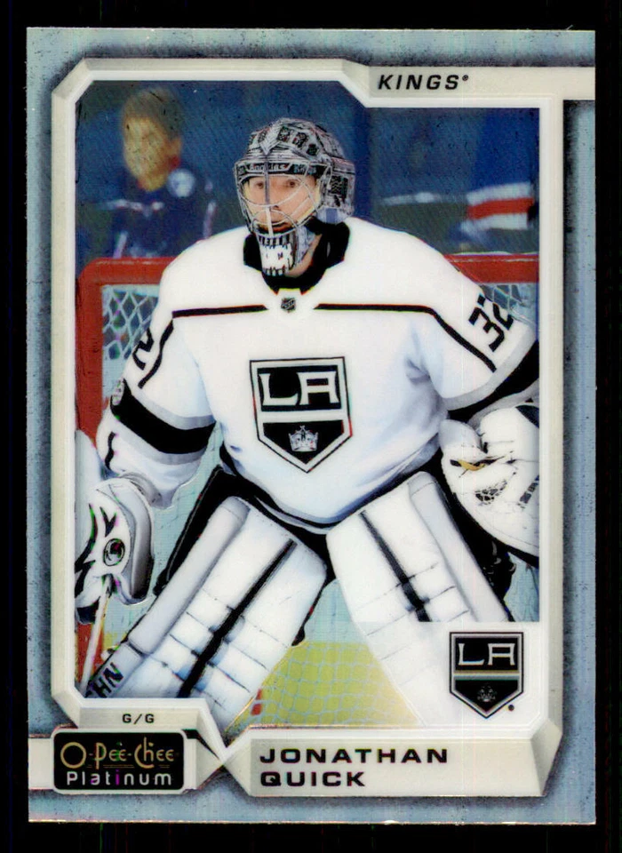 2018-19 O-Pee-Chee Platinum Rainbow #25 Jonathan Quick - Image 1 of 2