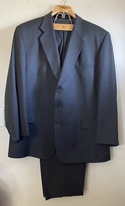 Joseph Feiss International Suit Mens 52L Wool Blazer Sport Coat Pants W42XL28 - Picture 1 of 22