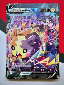 JUMBO Morpeko V Union Oversized Card SWSH289 Black Star Promo Pokémon PACK FRESH - Picture 1 of 1