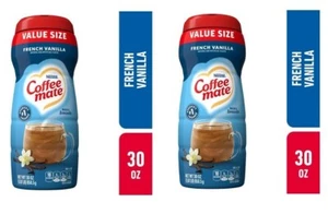 Nestle Coffee mate French Vanilla Powder Coffee Creamer, 30 oz 2 pack - Picture 1 of 6