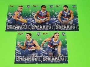 2025 AFL Select Footy Stars BREAKOUT TEAM SET OF 5 - Western Bulldogs - Picture 1 of 1