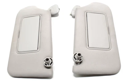 2013 - 2015 Nissan Altima Front Right & Left Side Sunvisor Gray OEM - Image 1 of 4