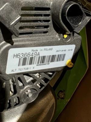 Alternador Valeo BMW M5 M6 2006-2010 Base 5,0 L V10 Alt: TG17C011 Foto 1 de 4