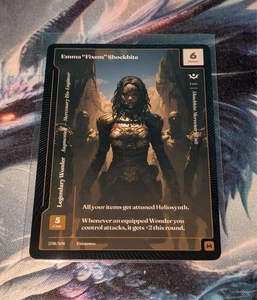Wonders Of The First Emma "Fixem" Shockbite Regular Mythic NM - Picture 1 of 2