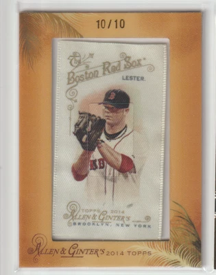 John Lester 2014 Topps Allen & Ginter Silk Collection #10/10 - Image 1 of 2