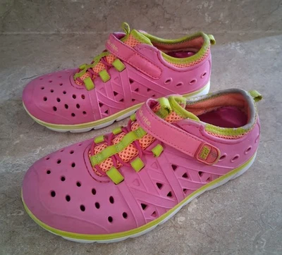 Niños Stride Rite Niñas Fibia Goma Parte Superior Baja Rosa Talla Niño Pequeño Talla 13 Foto 1 de 4
