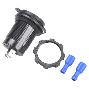 Car Charger Switch Touch Switch Voltage Digital Display Voltmeter With - Picture 1 of 12