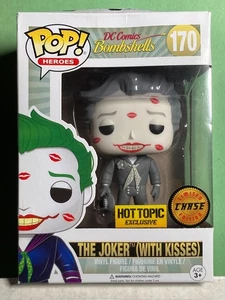 Funko POP DC Comics Bombshells 170 Hot Topic Chase The Joker with Kisses DMG Box - Bild 1 von 17