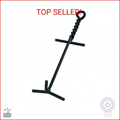 Elevador de tapa de horno holandés Lodge Camp. Culata de barra negra de 9 mm para levantar y transportar Du Foto 1 de 2