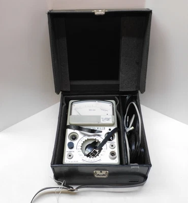 AEMC MEGOHMMETER MG2B 50V-500V MISSING LEADS - Image 1 of 4