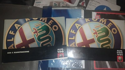 Alfa Romeo 156 1999 libretto istruzioni manuale uso e manutenzione - Immagine 1 di 2
