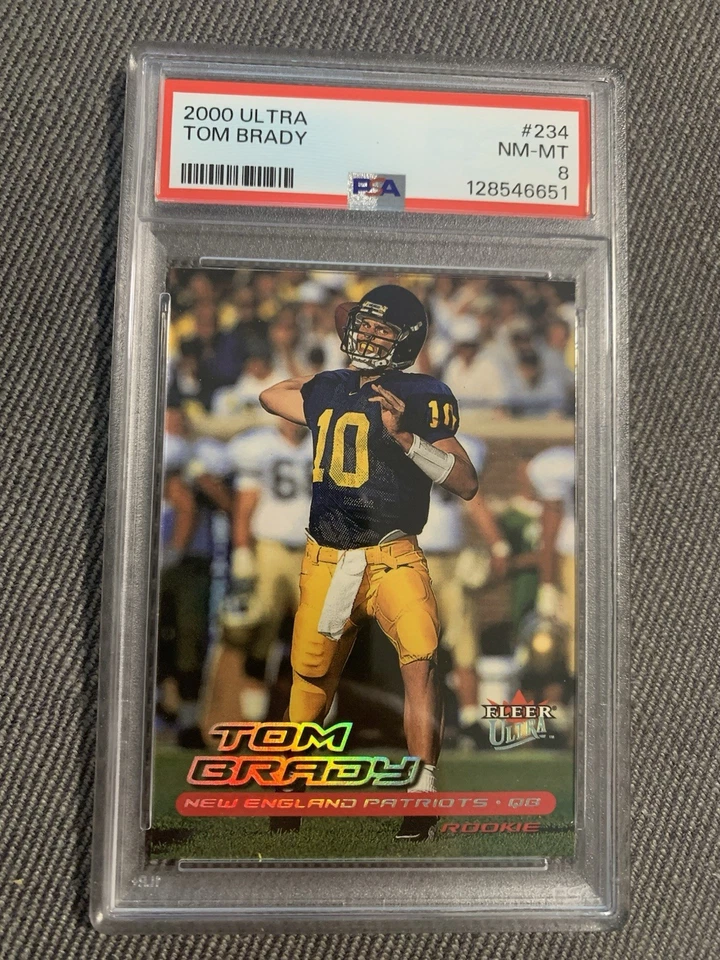 Fleer Ultra 2000 - novato Tom Brady #234 (RC) Foto 1 de 2