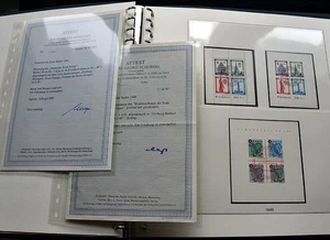 FRANZÖSISCHE ZONE Komplett gestempelte Sammlung 6 Einwandfrei BPP Atteste usw. - Picture 1 of 24