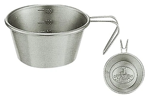 Captain Stag M-9077 Titanium Mini Sierra Stacking Cup 210ml Outdoor Goods