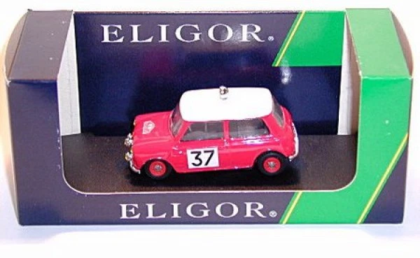 Mini Cooper Nr. 37 Rally Monte Carlo 1970 Confezione Con Acrylhaube 1:43 ELIGOR - Immagine 1 di 1