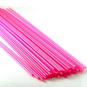 RC CAR TRUCK ANTENNA PIPE TUBE PNK BLACKFOOT TRAXXAS REDCAT HPI LOSI HSP 50pc - Picture 1 of 1