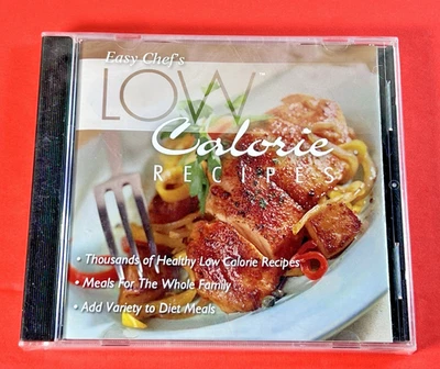 Easy Chef's: Low Calorie Recipes PC CD-ROM for Windows FACTORY SEALED Cooking - Image 1 of 3