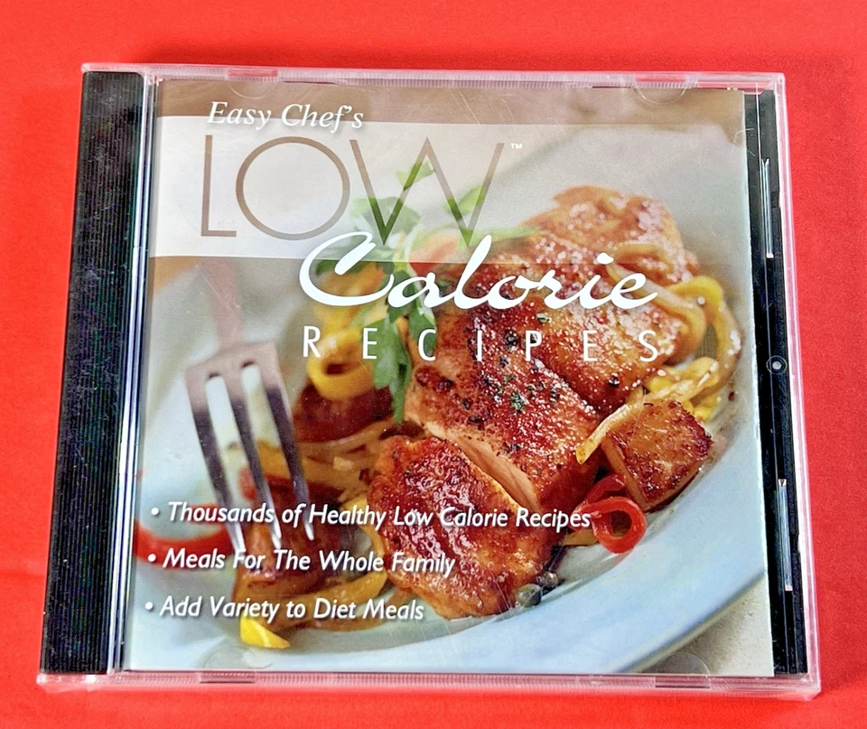Easy Chef's: Low Calorie Recipes PC CD-ROM for Windows FACTORY SEALED Cooking - Image 1 of 3