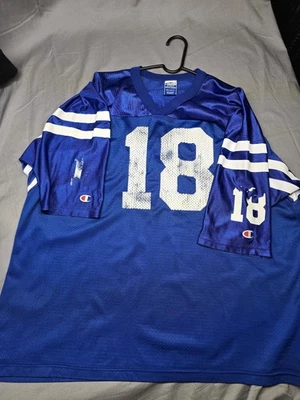Camiseta de fútbol americano vintage de los Indianapolis Colts para hombre XL NFL Peyton Manning años 90 Foto 1 de 4