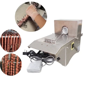 φ42mm Automatic Electric Sausage Tying Machine Sausage Knotting Machine w/ Pedal - Picture 1 of 7