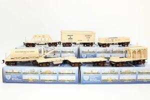 IHC HO Scale B&O MOW Baltimore Ohio Old Time Maintenance of Way Freight Car Set - Picture 1 of 14