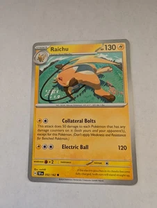 Raichu 052/162 SV05: Temporal Forces Regular - Picture 1 of 2