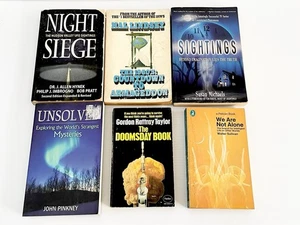 Book Bundle x 6 - UFO, UAPS’s Aliens, Armageddon, Conspiracy - Bild 1 von 4