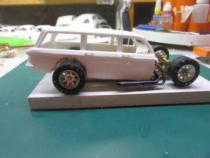 NEW 1/24 3D PRINTED 61 CORVAIR WAGON MODIFIED SLOT CAR BODY, MOTOR , AND ADD-ONS - Picture 1 of 2