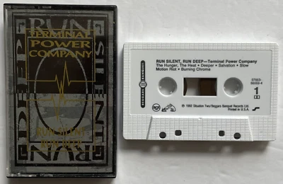 Terminal Power Company - Run Silent, Run Deep - Music Cassette Tape - Image 1 of 4