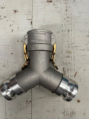 Dixon Valve 200YDAAAL cam And Groove Coupler X Adaptor Wye