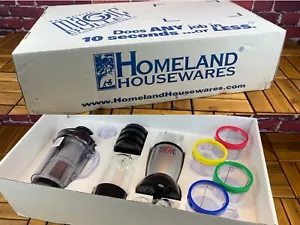 Brand-New - HOMELAND HOUSEWARES Original MAGIC BULLET BLENDER Complete Set NICE - Picture 1 of 22